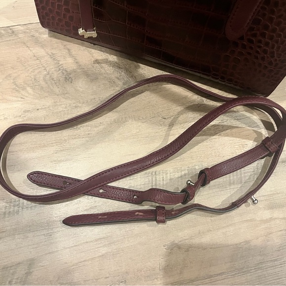 Radley London bag Deep Red Croc-Embossed - Picture 12 of 12